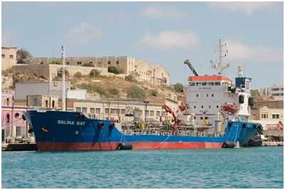 Öl-Tanker Salina Bay